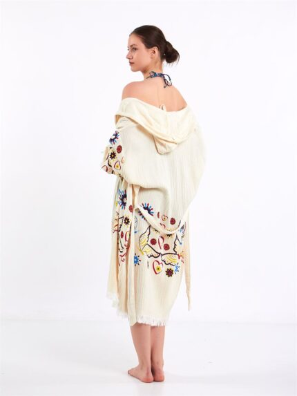 AfriKraft Kimono mit Kapuze
