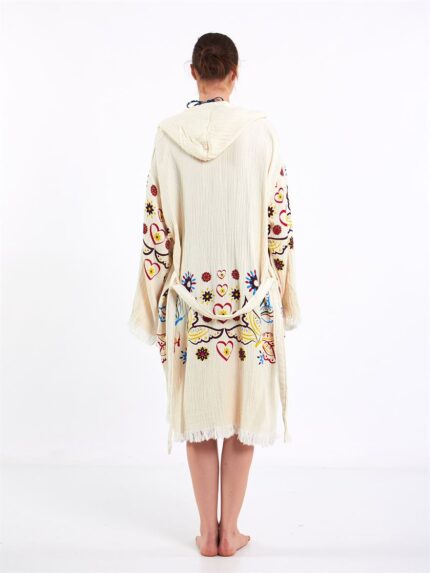 AfriKraft Kimono mit Kapuze