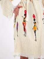 كيمونو أفريكرافت بقلنسوة