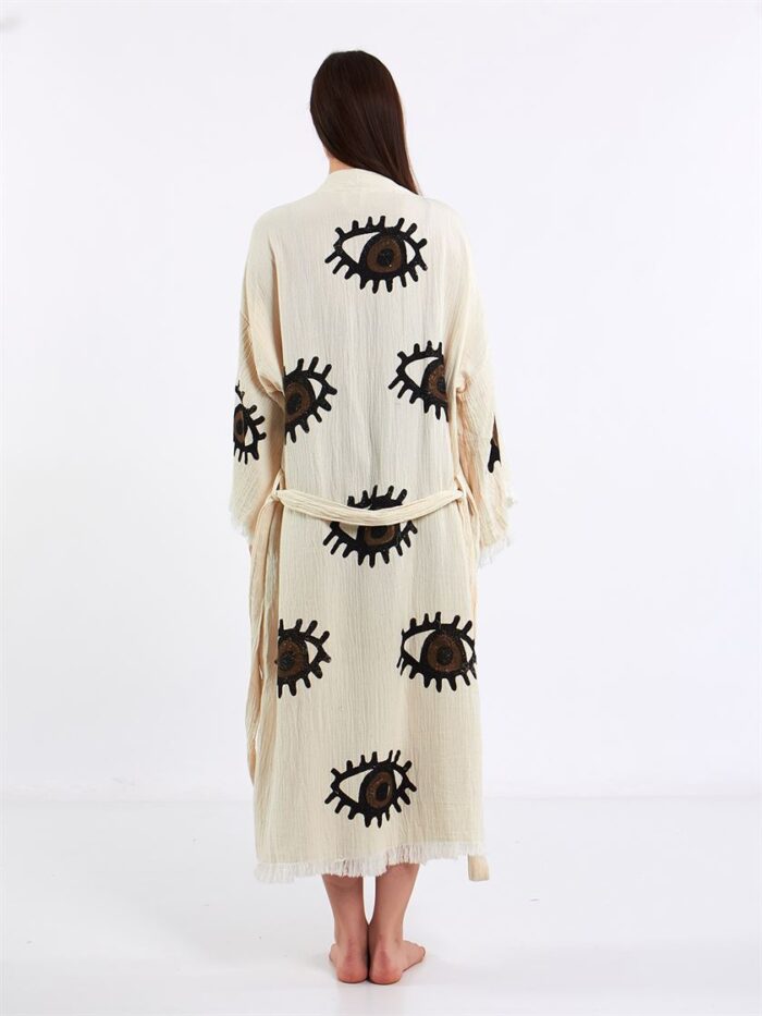 Big Brown Eye Kimono