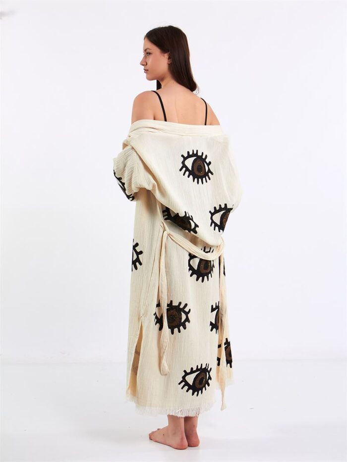 Big Brown Eye Kimono
