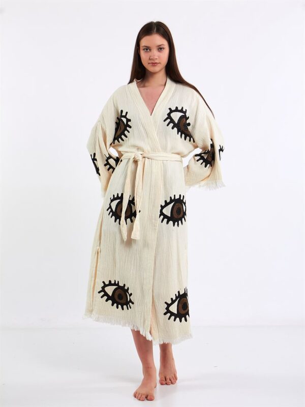 Big Brown Eye Kimono