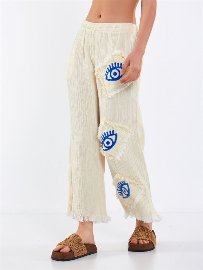 Big Eye Musselin-Hose Weiß Big Eye Musselin-Hose Weiß