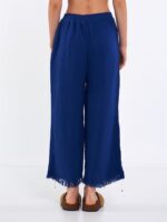 Big Eye Müslin Pantolon Mavi