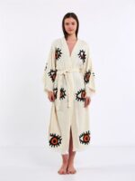 Big Orange Eye Kimono