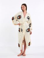Big Orange Eye Kimono