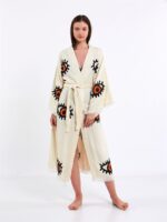 Big Orange Eye Kimono