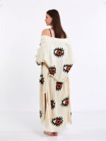 Big Orange Eye Kimono