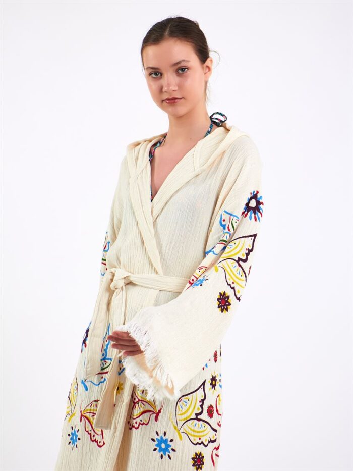 Butterfly Hooded Kimono Butterfly Hooded Kimono