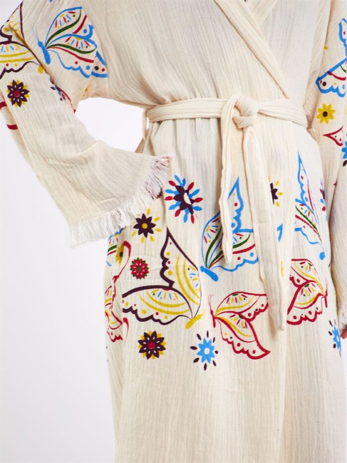 Butterfly Hooded Kimono Butterfly Hooded Kimono