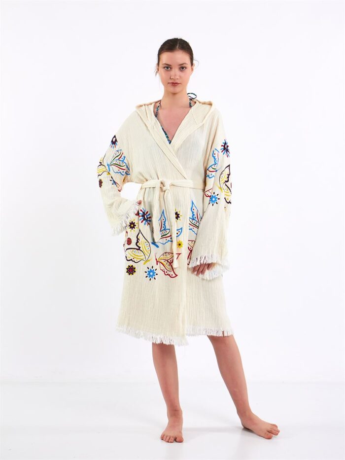 Butterfly Hooded Kimono Butterfly Hooded Kimono