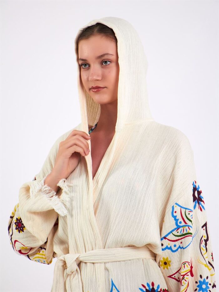 Butterfly Hooded Kimono Butterfly Hooded Kimono