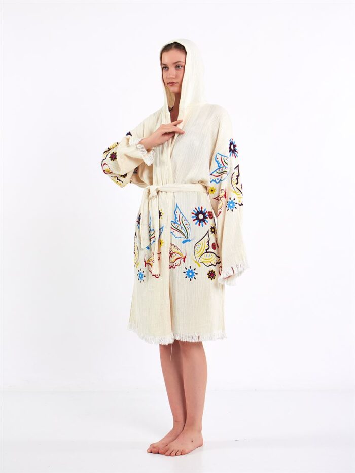 Butterfly Hooded Kimono Butterfly Hooded Kimono