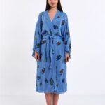 Colorful Eyes Deniz Mavisi Kimono