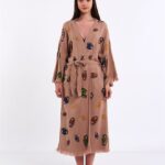 Colorful Eyes Gül Kurusu Kimono