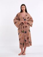 Colorful Eyes Gül Kurusu Kimono