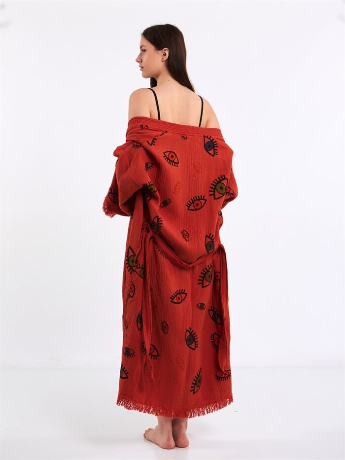 Colourful Eyes Tile Kimono