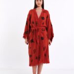 Bunte Augen Kachel Kimono