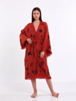 Colourful Eyes Tile Kimono