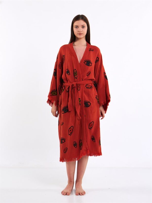 Colourful Eyes Tile Kimono