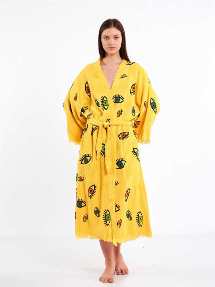 Colorful Eyes Sarı Kimono Colorful Eyes Sarı Kimono