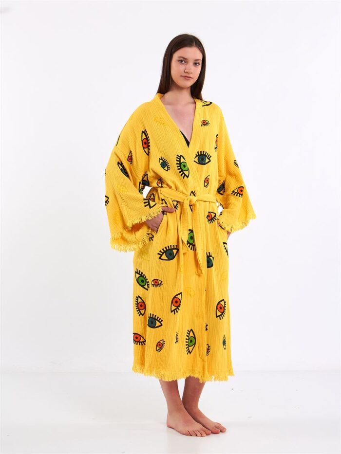 Colorful Eyes Sarı Kimono Colorful Eyes Sarı Kimono