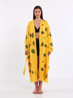 Colorful Eyes Sarı Kimono
