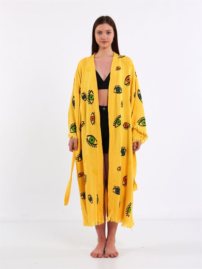 Colorful Eyes Sarı Kimono Colorful Eyes Sarı Kimono