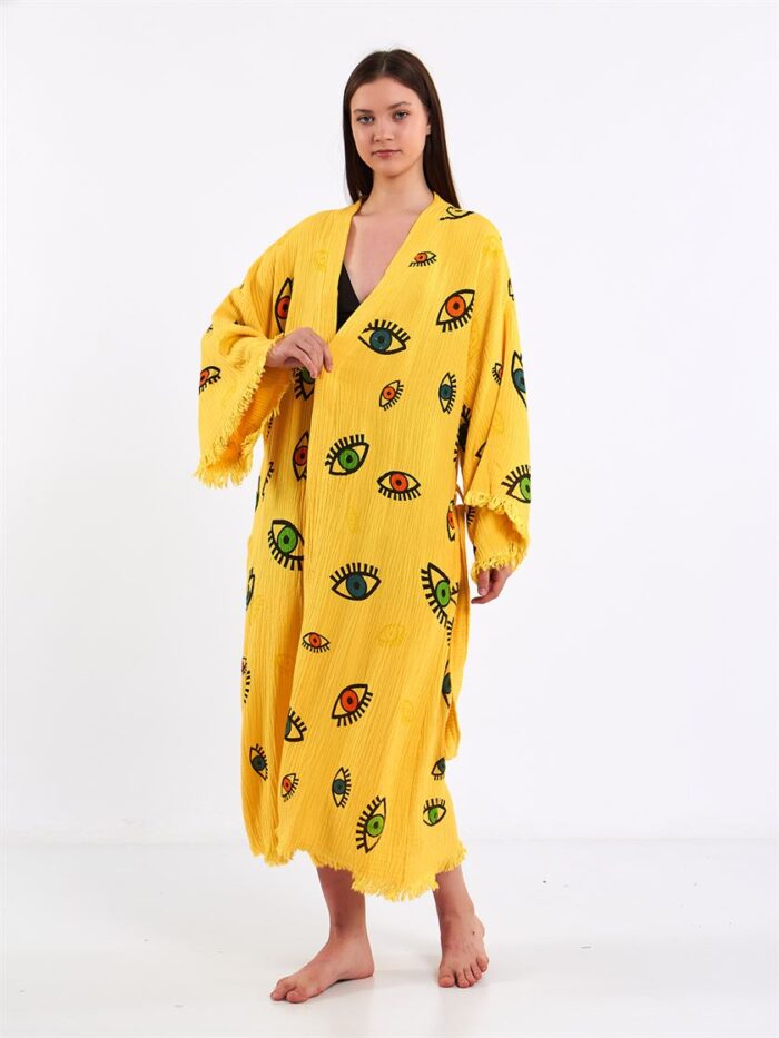 Colorful Eyes Sarı Kimono Colorful Eyes Sarı Kimono