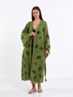 Colorful Eyes Yeşil Kimono