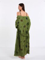 Colorful Eyes Yeşil Kimono