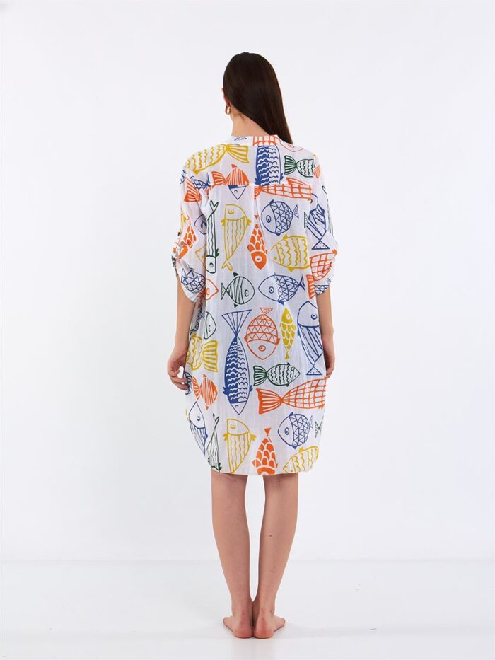 Colorful Fishes Kimono Colorful Fishes Kimono