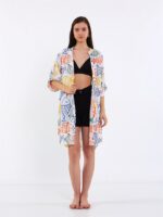Colorful Fishes Kimono