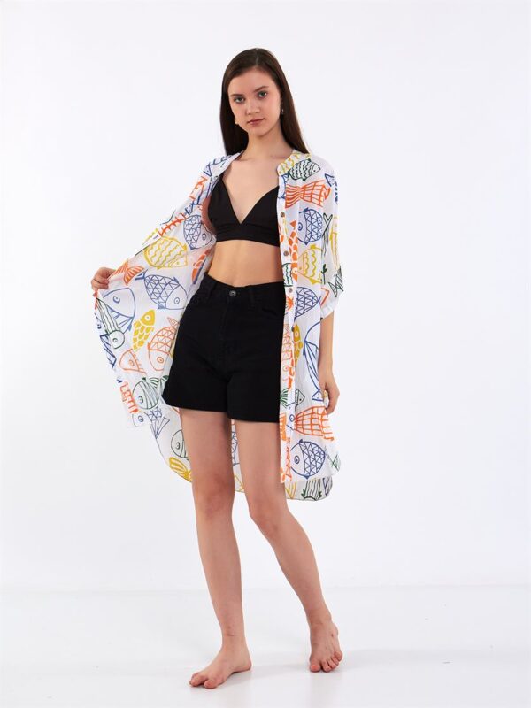 About us 5 Colorful Fishes Kimono