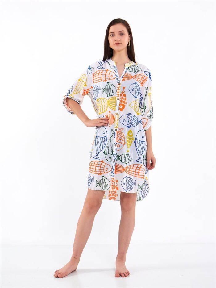Colorful Fishes Kimono Colorful Fishes Kimono