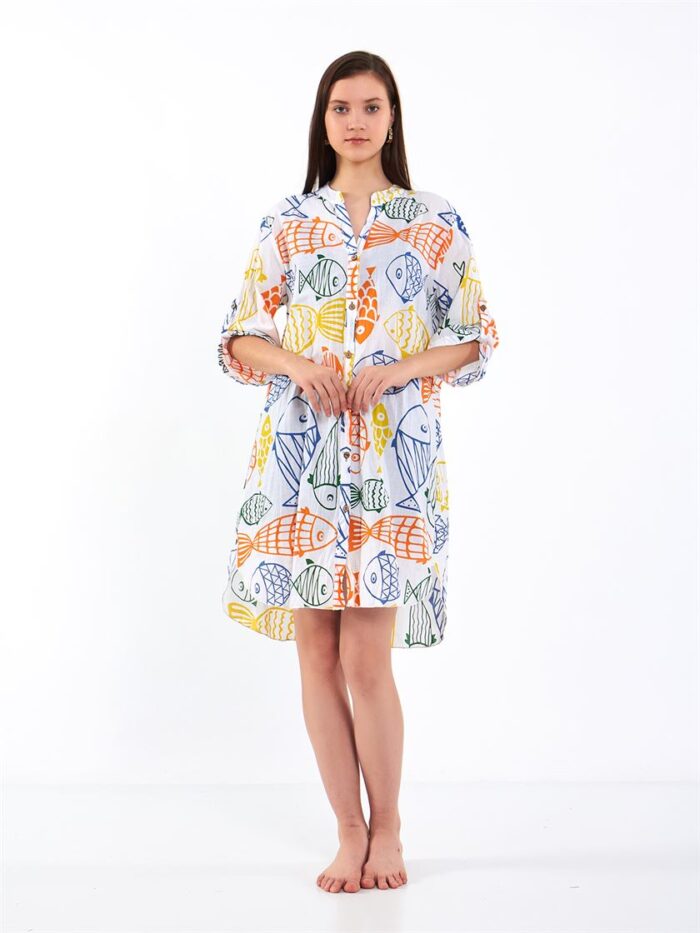 Colorful Fishes Kimono Colorful Fishes Kimono