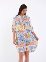 Colorful Fishes Kimono