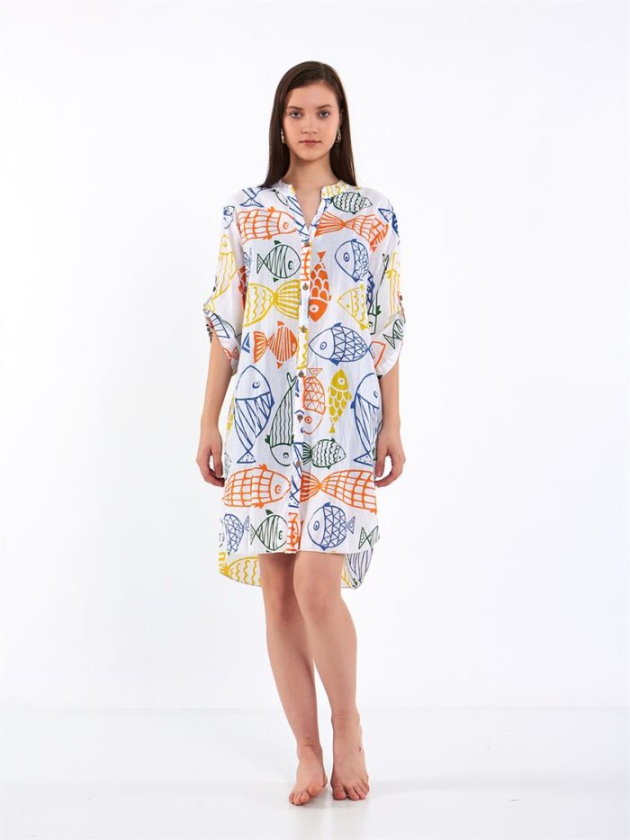 Colorful Fishes Kimono Colorful Fishes Kimono