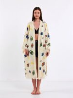 كيمونو العيون الصغيرة الملونة