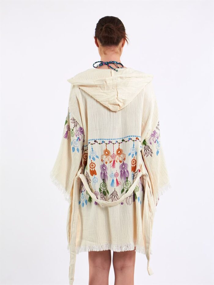 Dream Hooded Short Kimono Dream Hooded Short Kimono