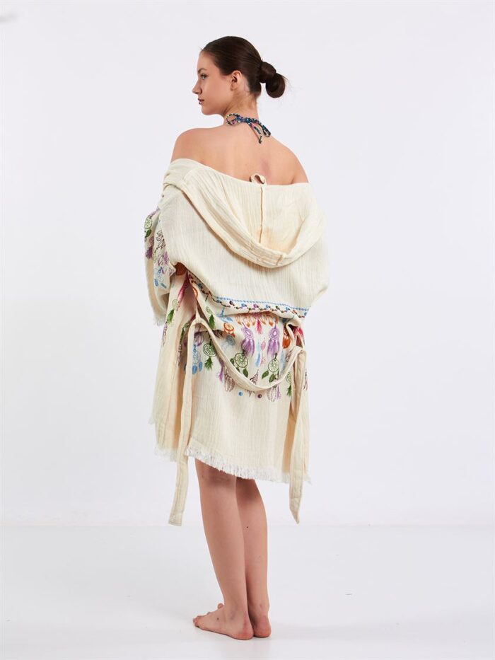 Dream Hooded Short Kimono Dream Hooded Short Kimono