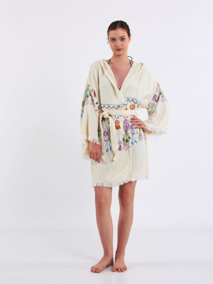 Dream Hooded Short Kimono