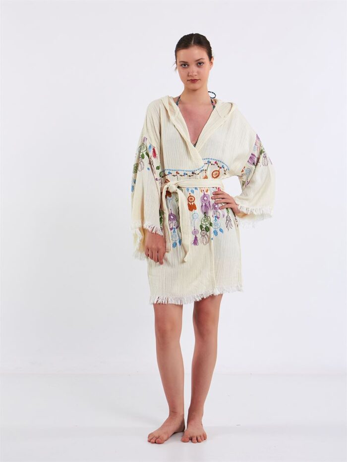 Dream Hooded Short Kimono Dream Hooded Short Kimono