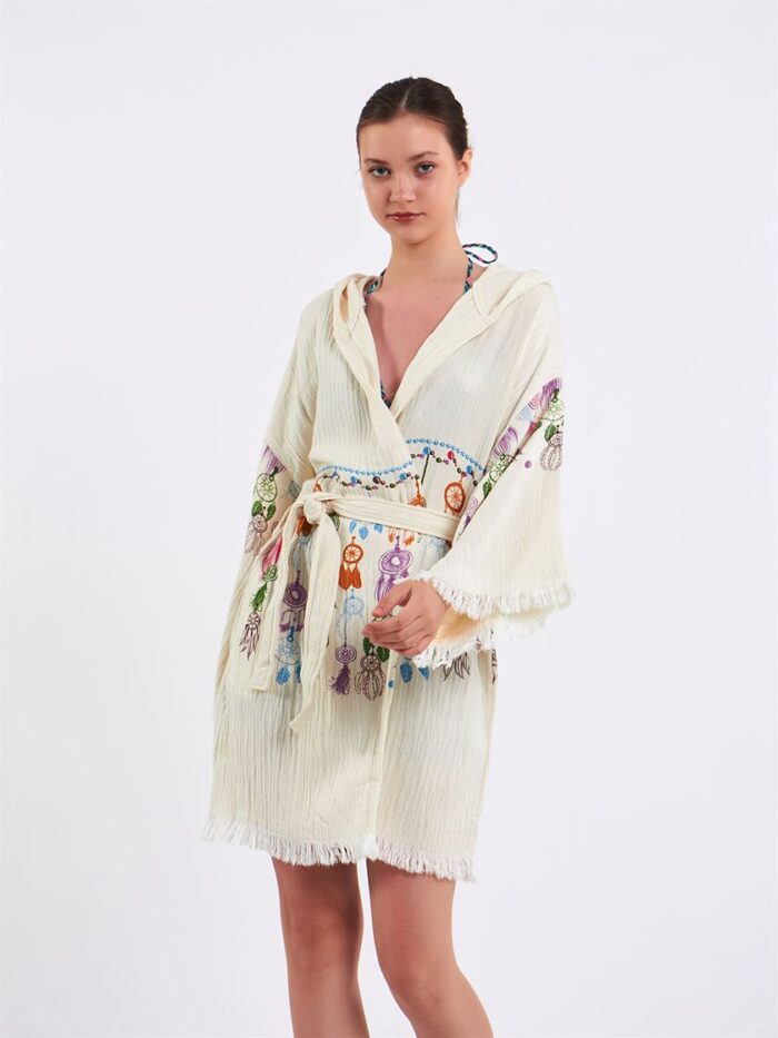 Dream Hooded Short Kimono Dream Hooded Short Kimono