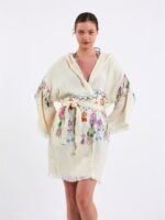 Dream Hooded Short Kimono