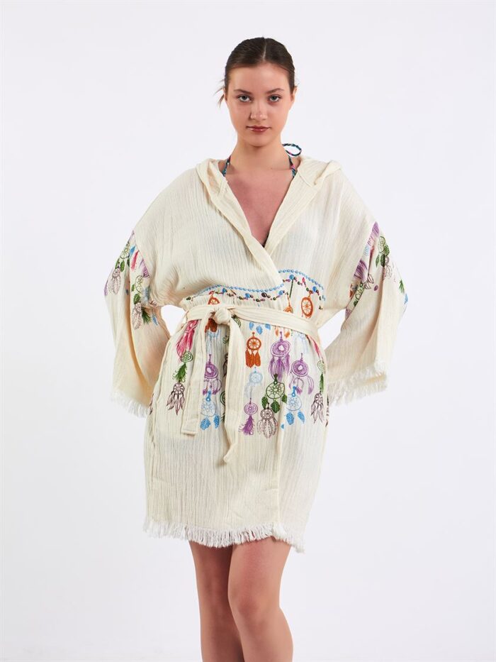Dream Hooded Short Kimono Dream Hooded Short Kimono