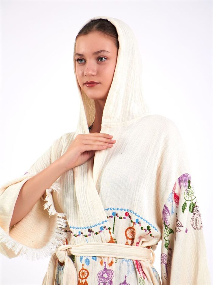 Dream Hooded Short Kimono Dream Hooded Short Kimono