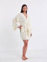 كيمونو عروس قصير أكرو