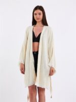 كيمونو عروس قصير أكرو