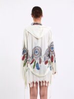 Elephant Mandala Hooded Short Pareo